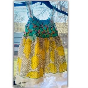 Mini Mini Spring Baby Girl Dress 18 months